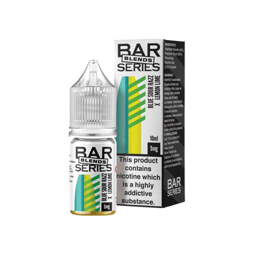 Bar Series Blends 5mg Nic Salts From £1.80  blue sour razz X lemon lime 