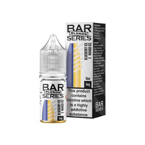 Bar Series Blends 5mg Nic Salts From £1.80  blueberry ice X mango ice 