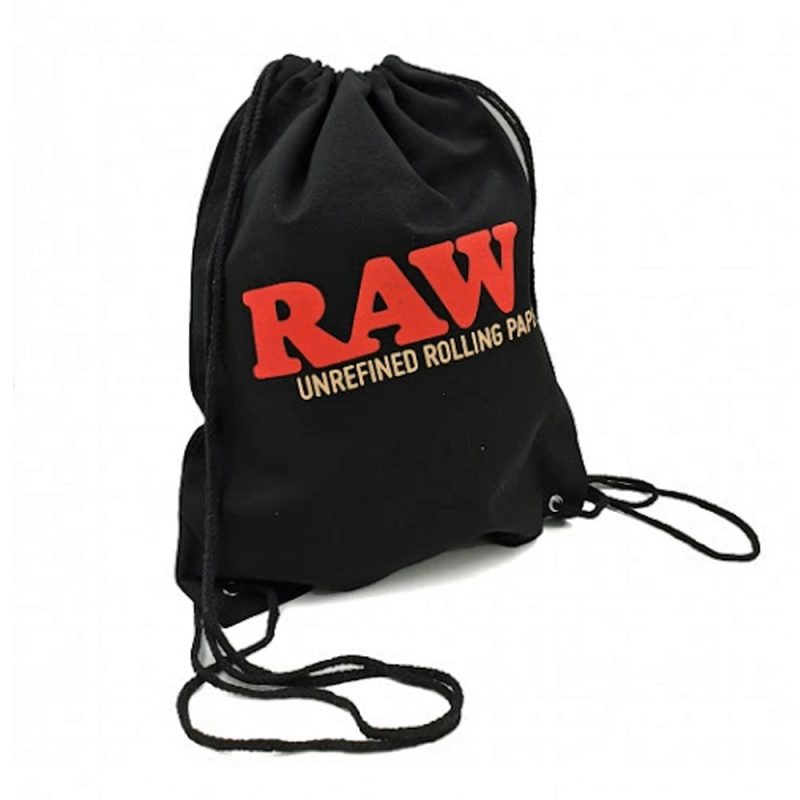 RAWDrawstringBagBLACK