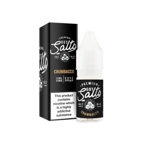 20mg Got Salts 10ml Nic Salts (50VG/50PG) crumbacco