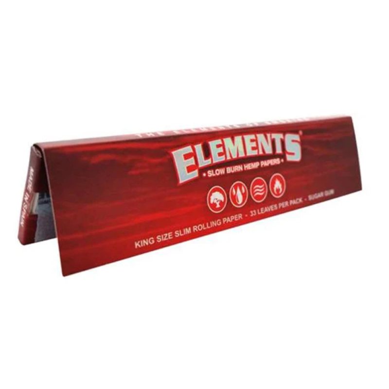 elements red king size